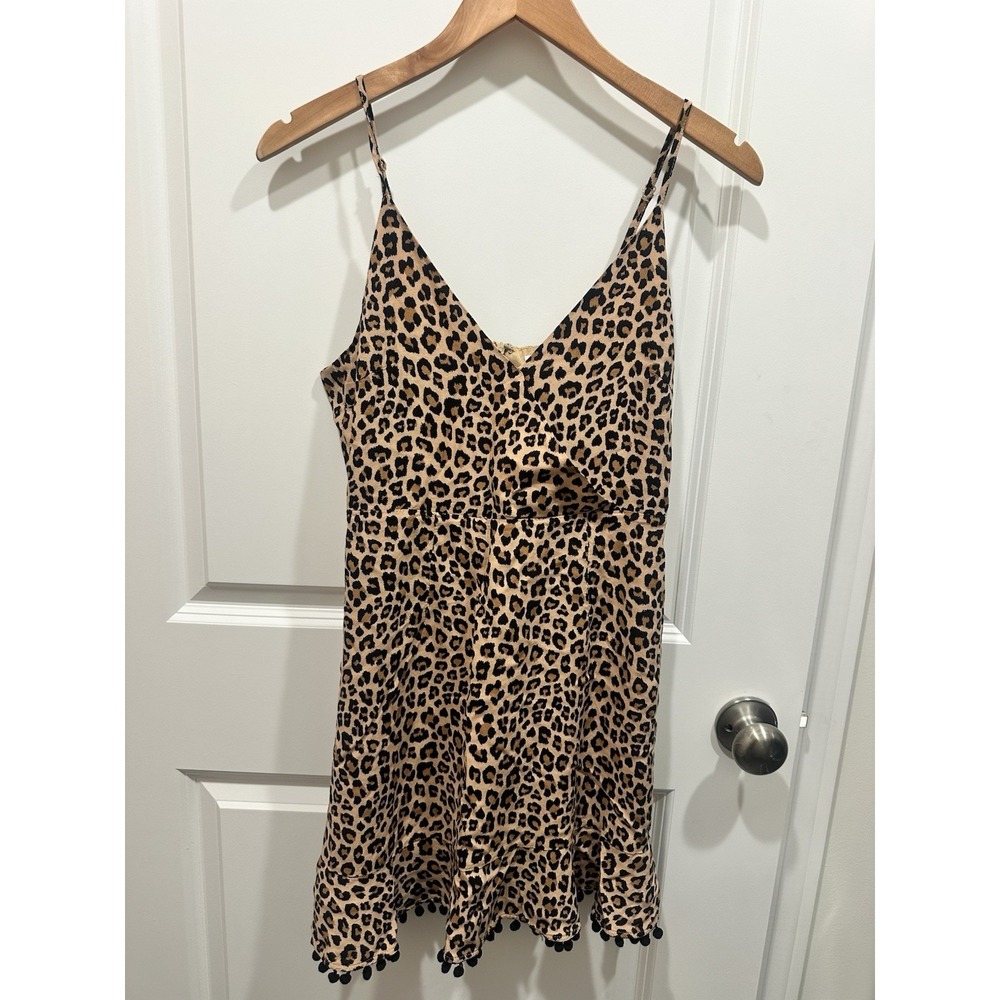 THML Cheetah Print‎ Dress Medium